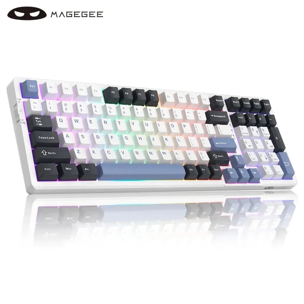 MageGee Light100 : clavier mécanique 98 touches tri-mode hot-swap